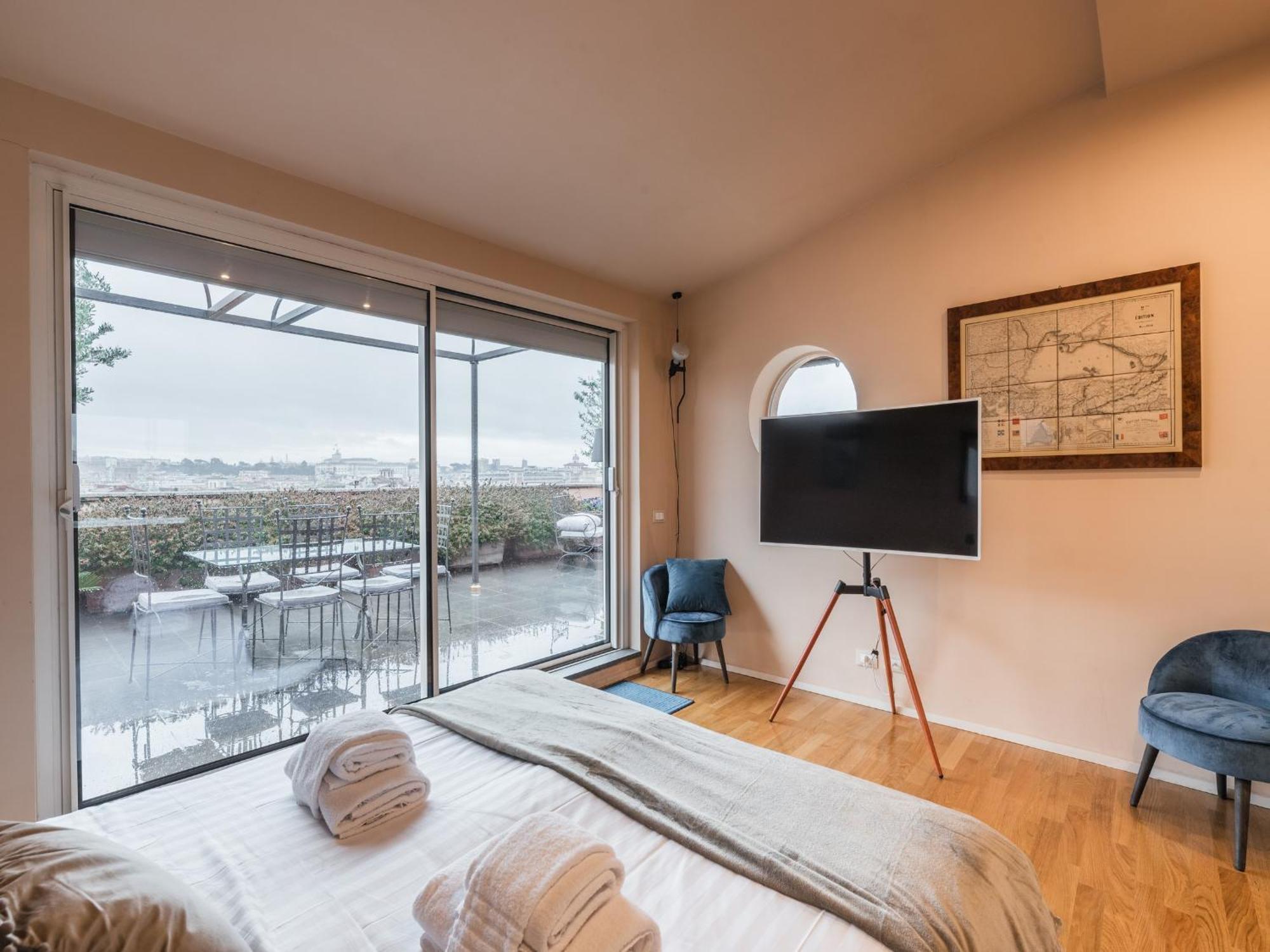 The Best Rent - Spacious Apartment With Terraces With Panoramic View Of Rome Extérieur photo